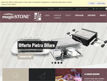 Tablet Screenshot of magicstonedegiuli.com